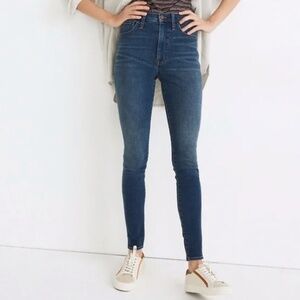 Madewell 10" High-Rise Roadtripper Supersoft Jeans in Playford Wash Size 16W